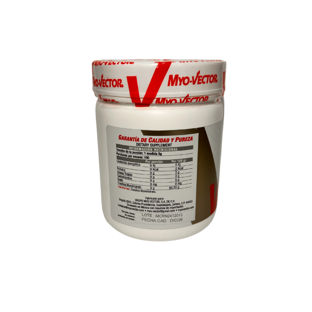 Creatina Myo Vector - 500 Gr (100 Serv)