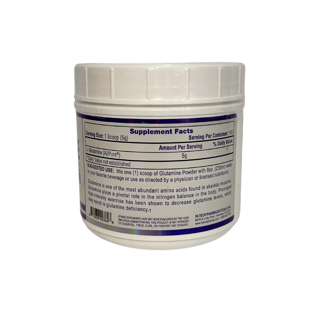 Glutamina Hi Tech - 500 Gr (100 Serv)