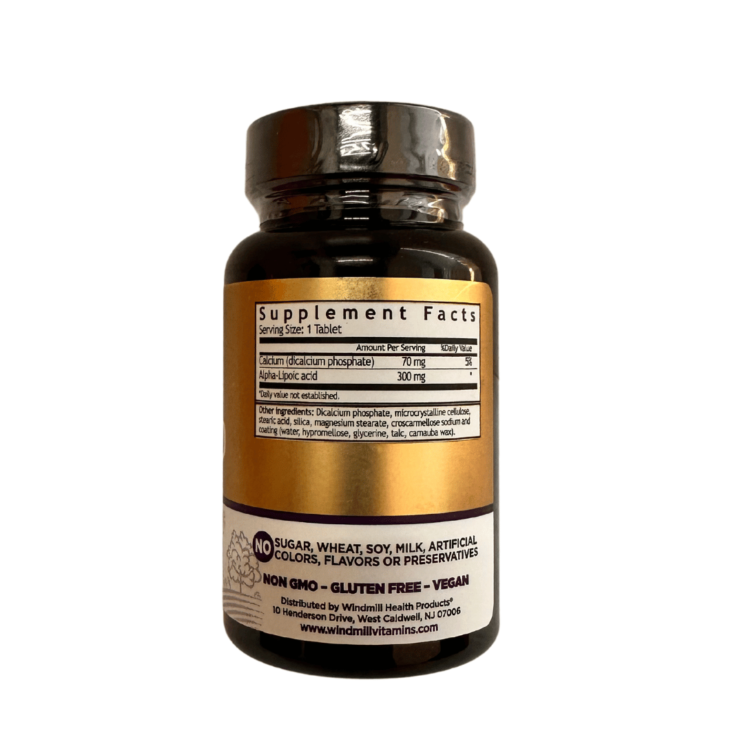 Acido Alfa Lipoico - 60 Tabs - Windmill