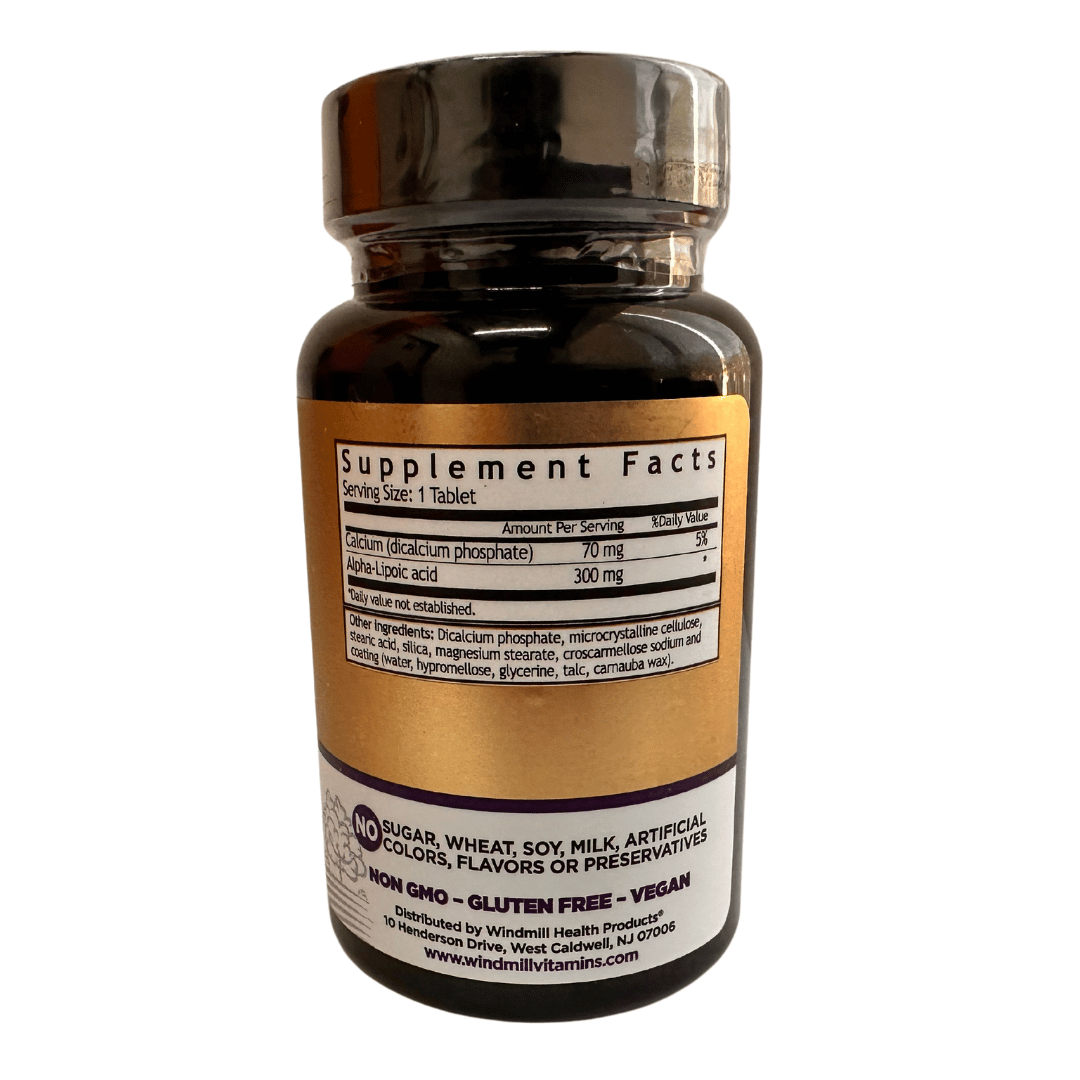 Acido Alfa Lipoico - 60 Tabs - Windmill