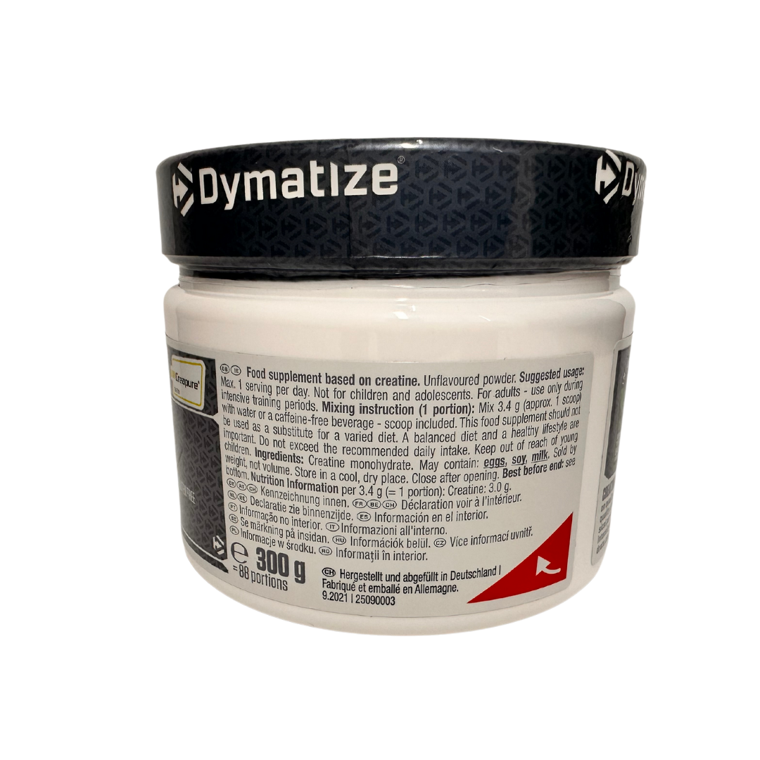 Creatina Dymatize (Sello Creapure) - 300 Gr (88 Serv)