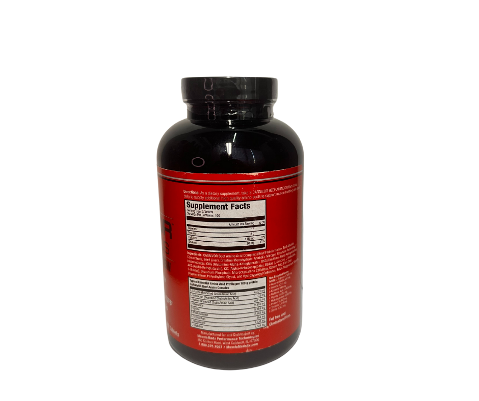 Carnivor Beef Aminos - 100 Tabs