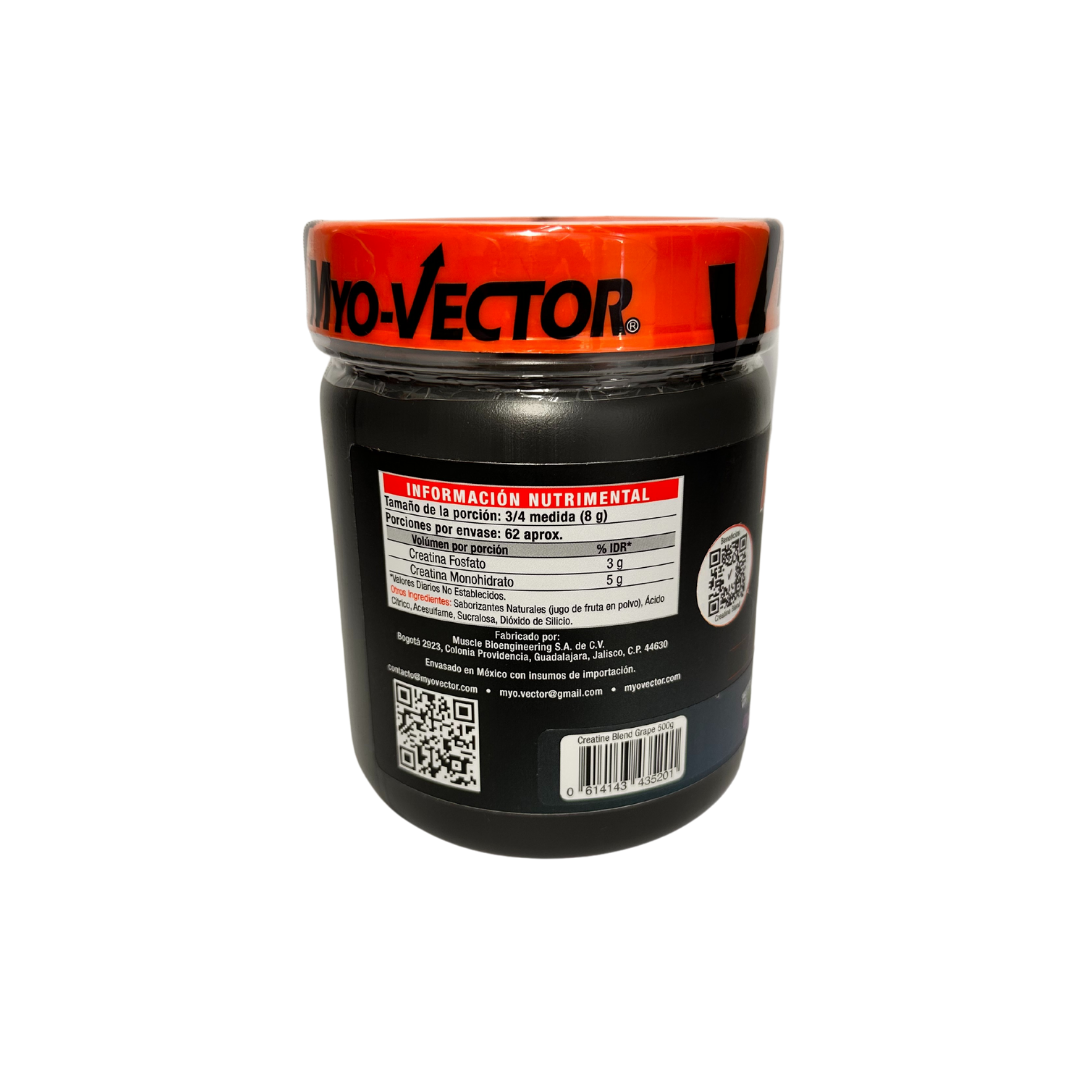 Creatina Blend Myo Vector - 500 Gr (62 Serv)