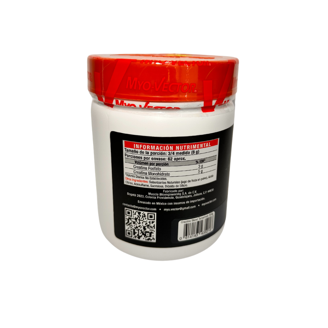 Creatina Blend Myo Vector - 500 Gr (62 Serv)