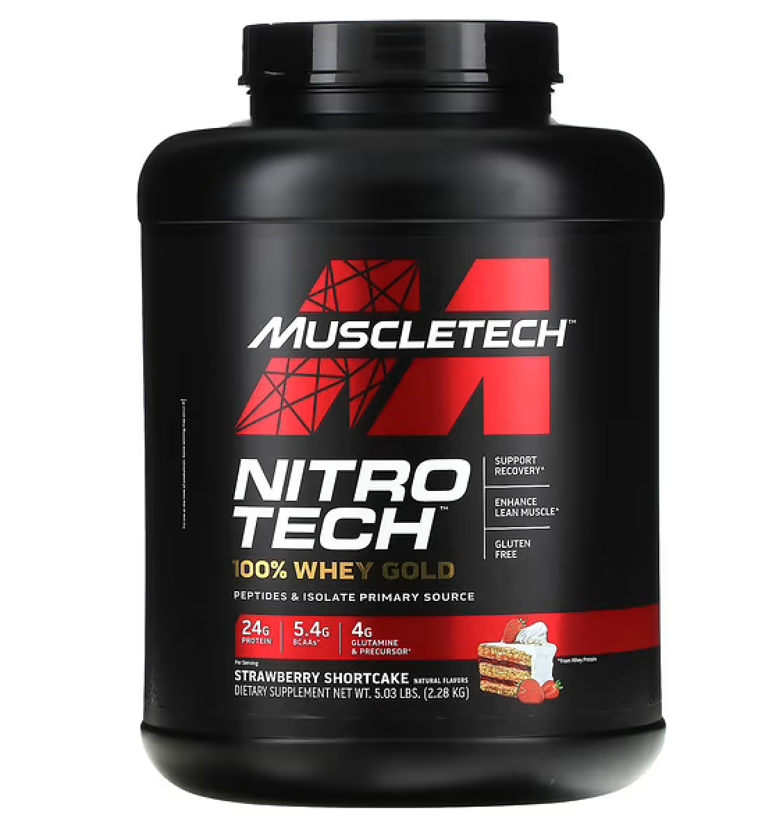 NITROTECH WHEY GOLD MUSCLETECH 5LBS