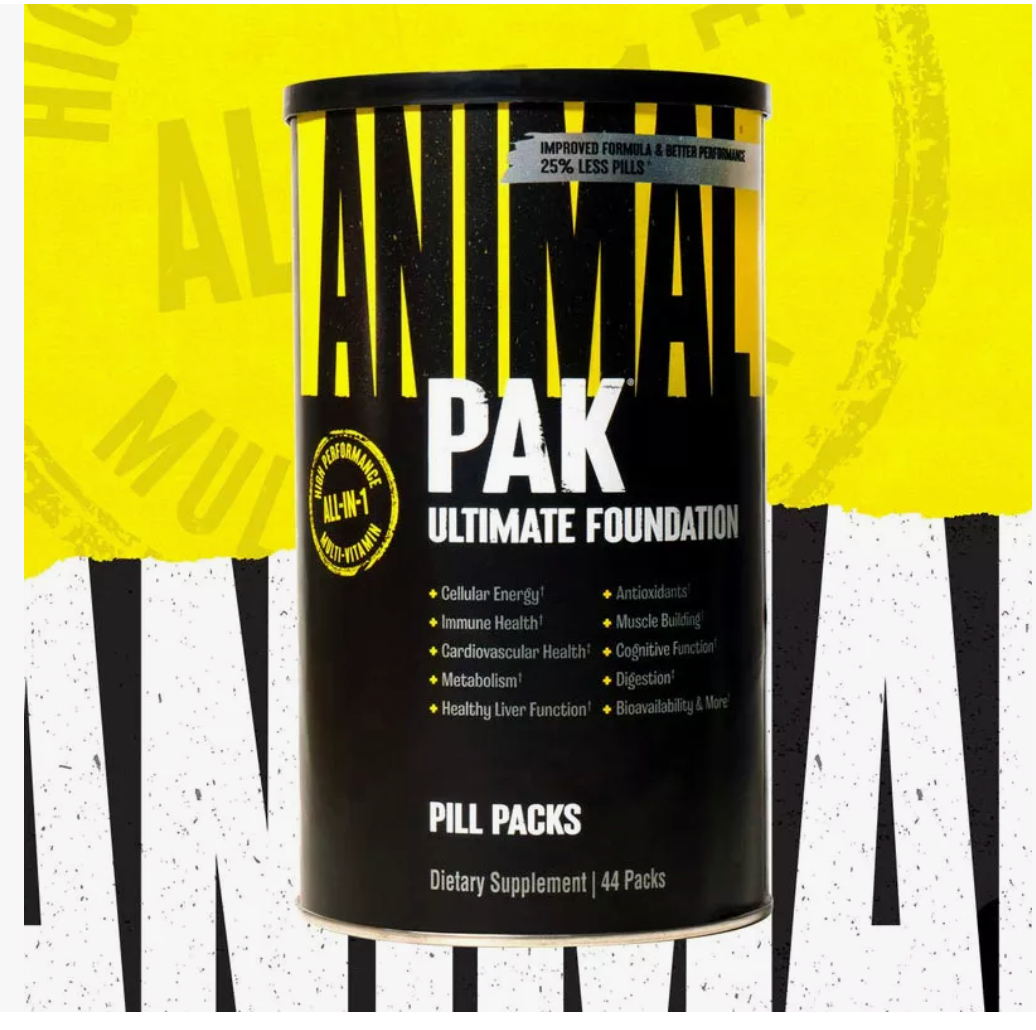 Animal Pak - 44 Packs