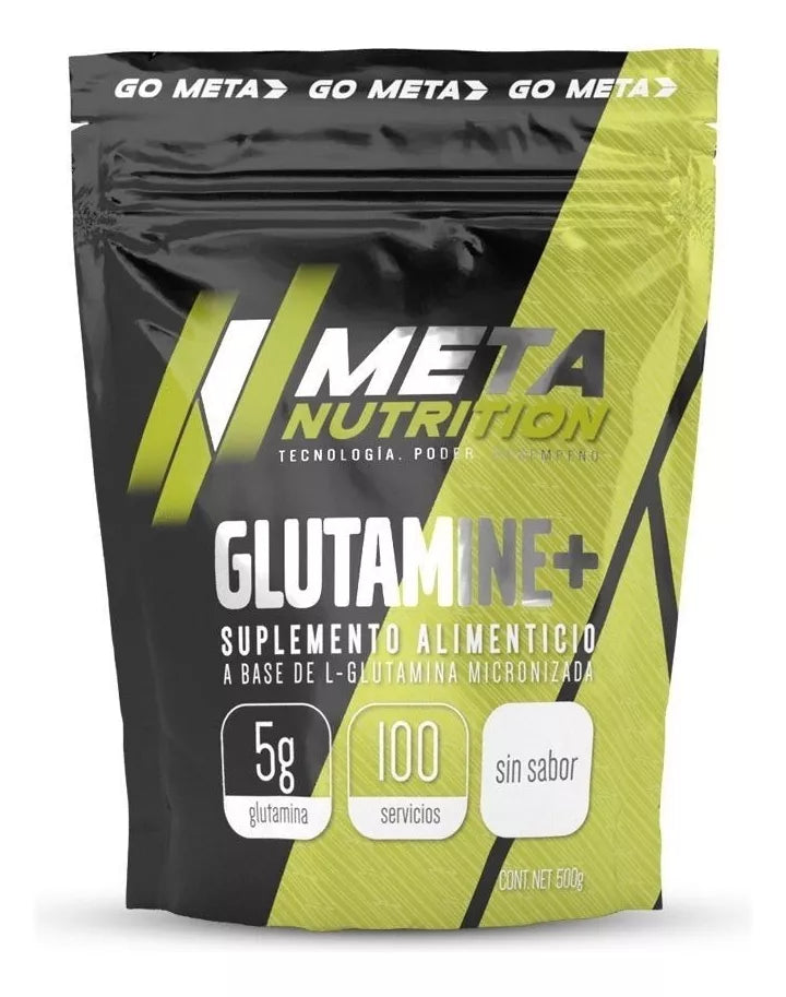 Glutamina Meta Nutrition - 500 Gr (100 Serv)