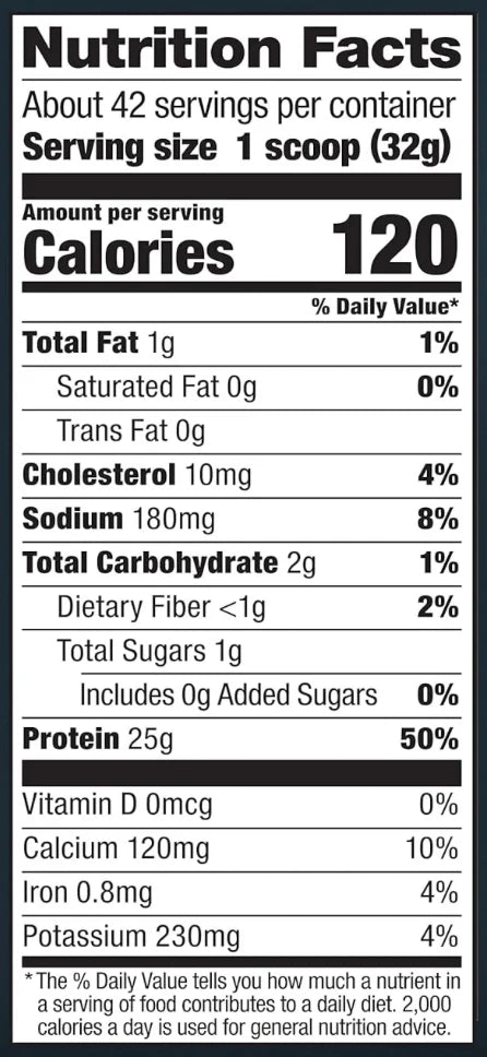 Iso 100 - 3 Lbs