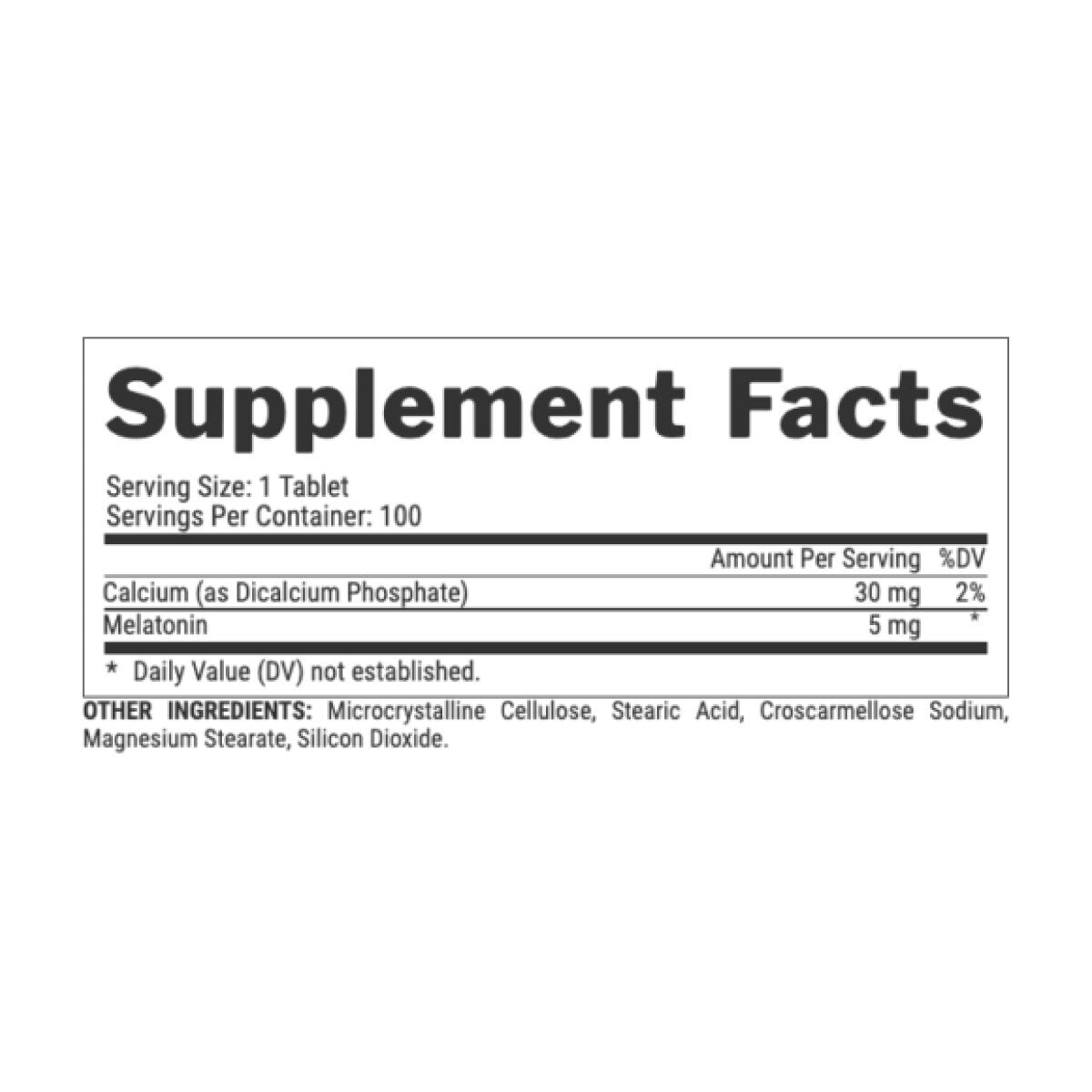 Melatonina Nutrex - 100 Tabs