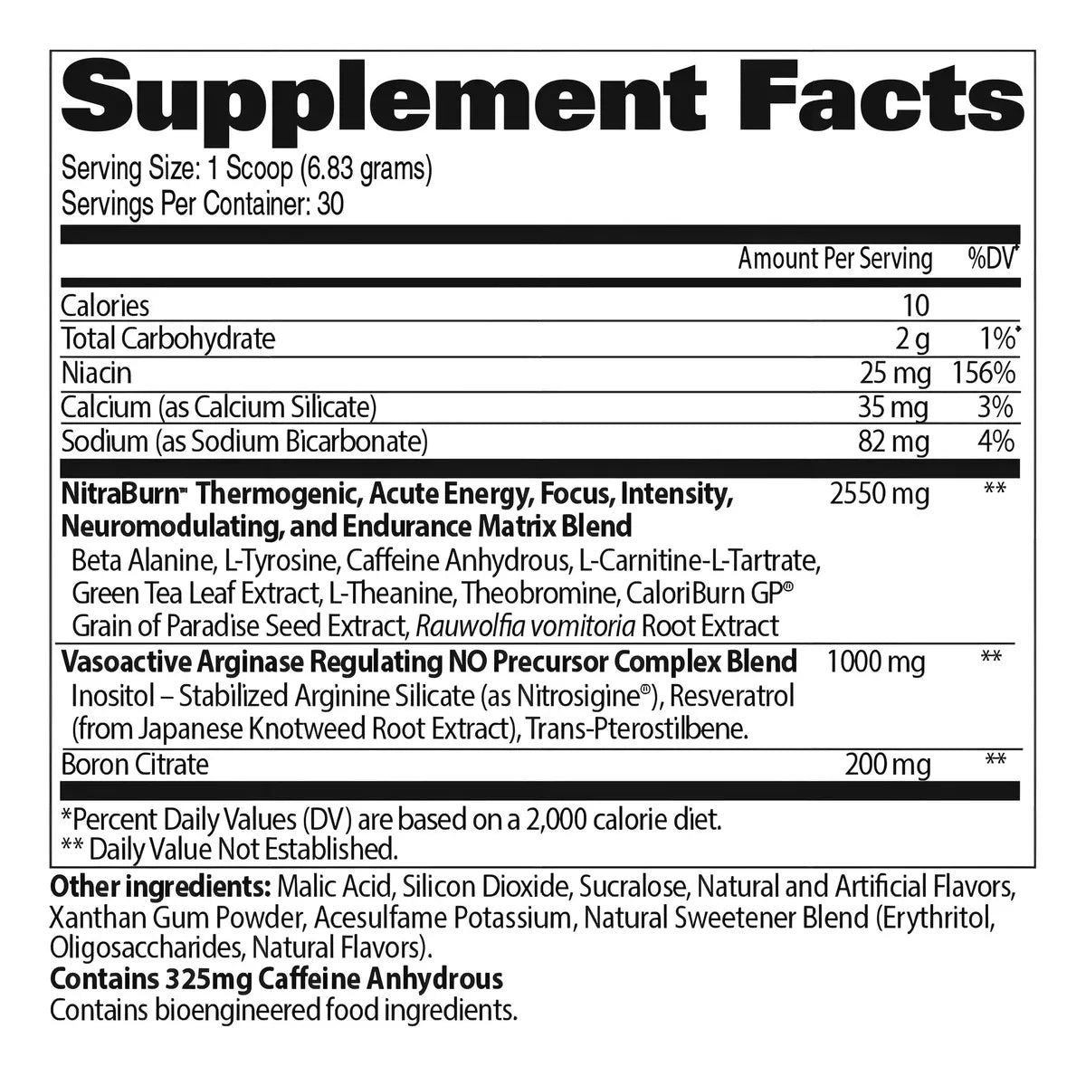 Nitraflex Burn - 30 Serv
