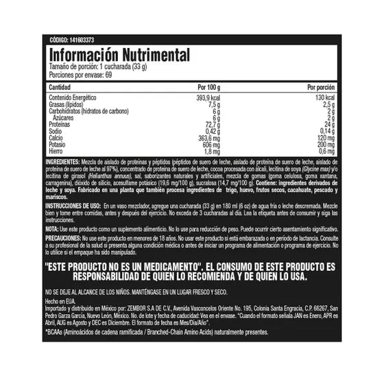 NITROTECH WHEY GOLD MUSCLETECH 5LBS