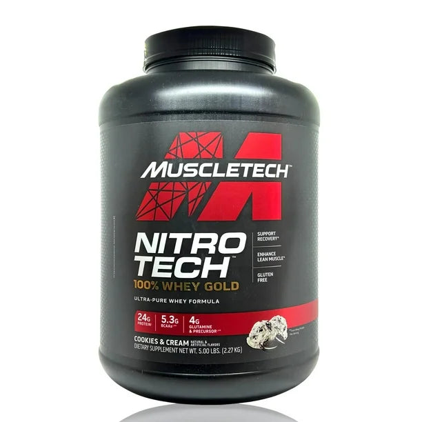 NITROTECH WHEY GOLD MUSCLETECH 5LBS