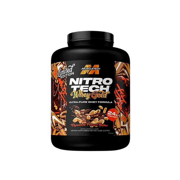 NITROTECH WHEY GOLD MUSCLETECH 5LBS
