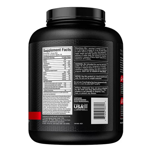 NITROTECH WHEY PROTEIN 4 LBS