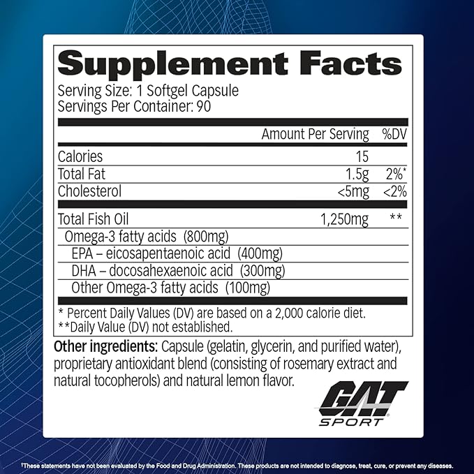 Omega 3 GAT - 90 Softgel