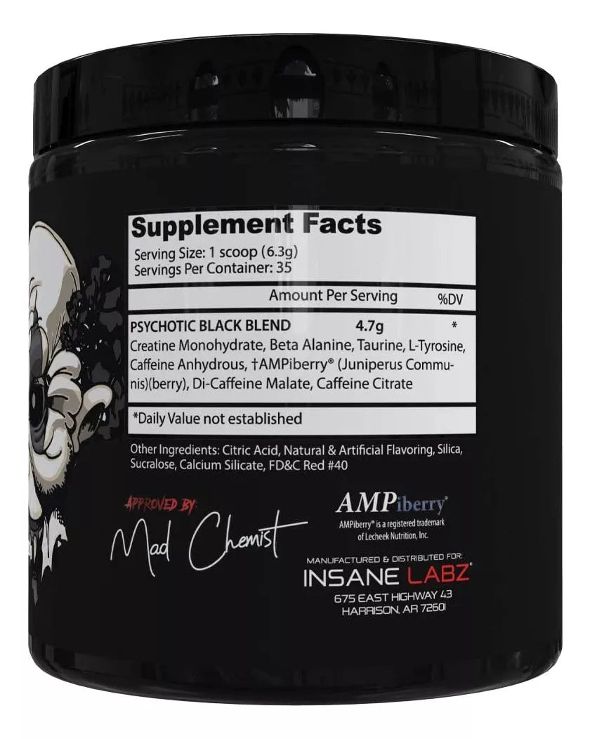 PSYCHOTIC BLACK 35 SERV