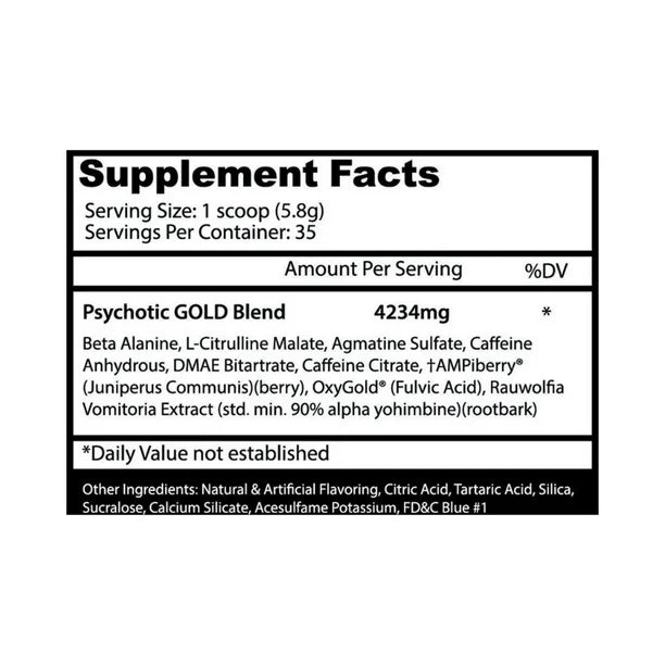 PSYCHOTIC GOLD 35 SERV