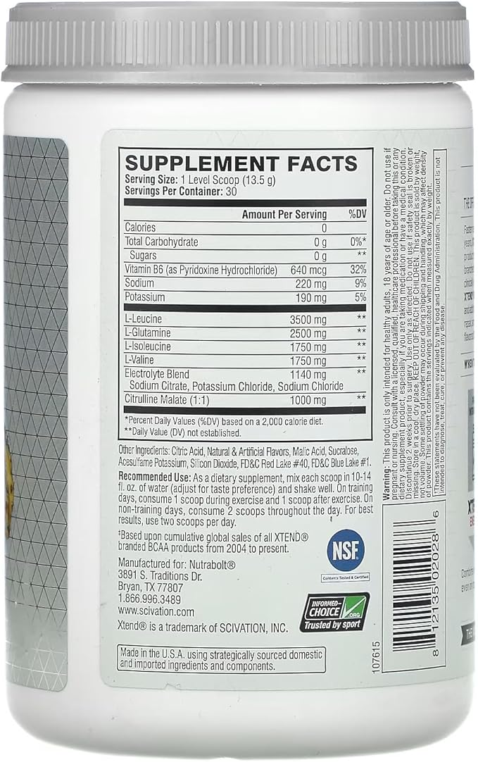 Xtend BCAA - 30 Serv