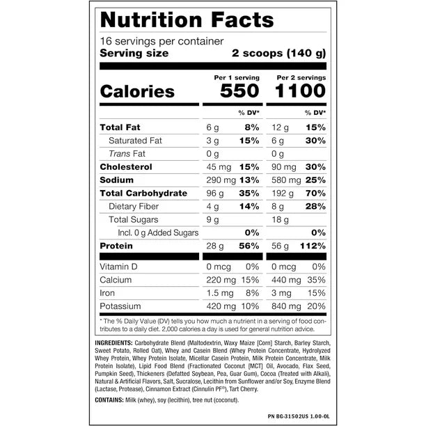 Mutant Mass - 5 Lbs