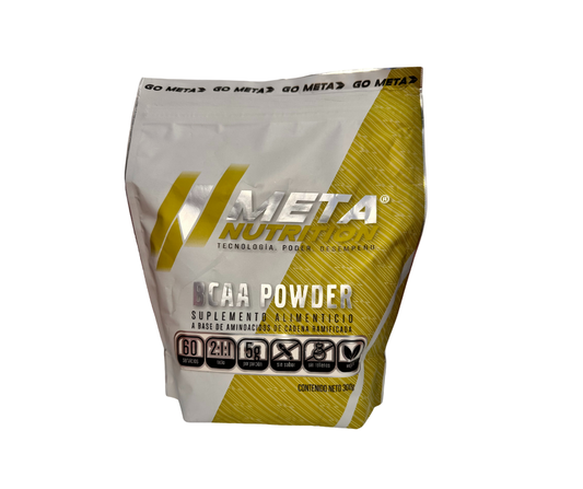 BCAA Powder Meta Nutrition - 60 Serv Sin Sabor