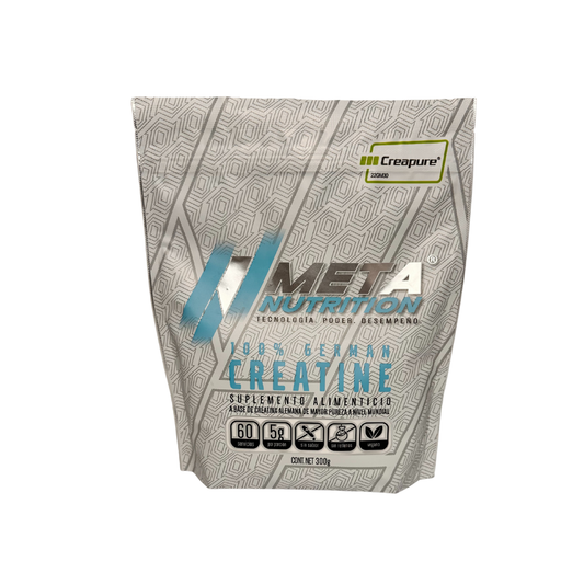 Creatina Meta Nutrition (Sello Creapure) - 300 Gr (60 Serv)