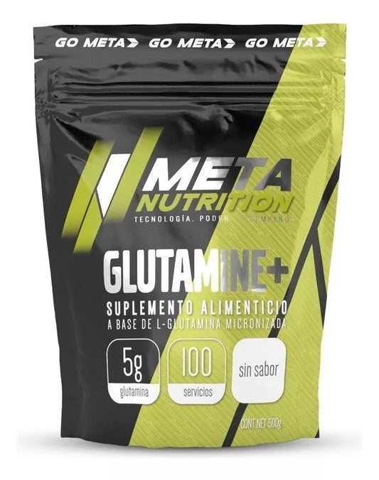 Glutamina Meta Nutrition - 500 Gr (100 Serv)